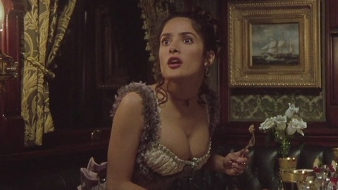 Salma Hayek in Wild Wild West (1999) Sexy Big Breasts Brunette 748884