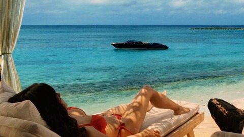 Sexiest Scenes of Lola Cirillo from After the Sunset. Bikini, SFW, beach. 761195