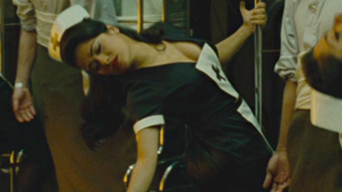 Salma Hayek in Across the Universe (2007) Sexy Cleavage Dark Hair 690891