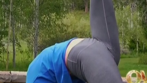 Sexiest Scenes of Herself from Running from Crazy. Sexy, SFW, blue top. 738989