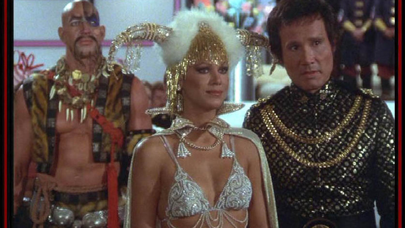 Buck Rogers in the 25th Century's Sexiest Scenes with Pamela Hensley. Sexy, SFW, bejeweled bra. 654654