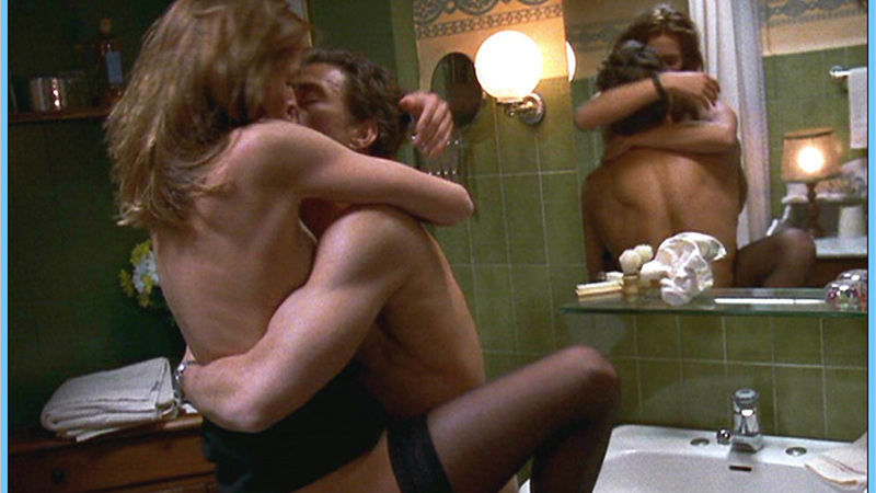 Alex Minetti from Maximum Risk Naked. Breasts, Thong, bathroom, black stockings. 556199