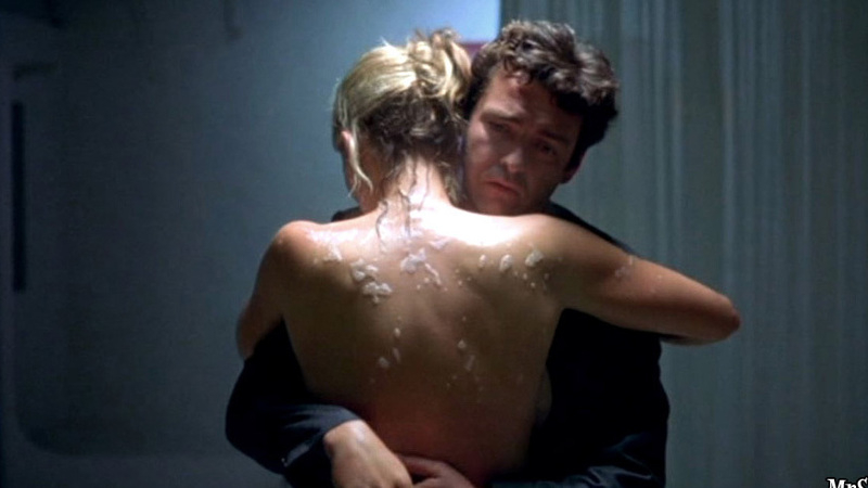 Hottest Natasha Henstridge Scene in Second Skin. Sexy, back exposed, blonde. 573194