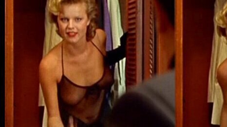 Sexiest Scenes of Tchouk Tchouk Nougat from Les anges gardiens. Sexy, blonde, breasts through sheer top. 536573