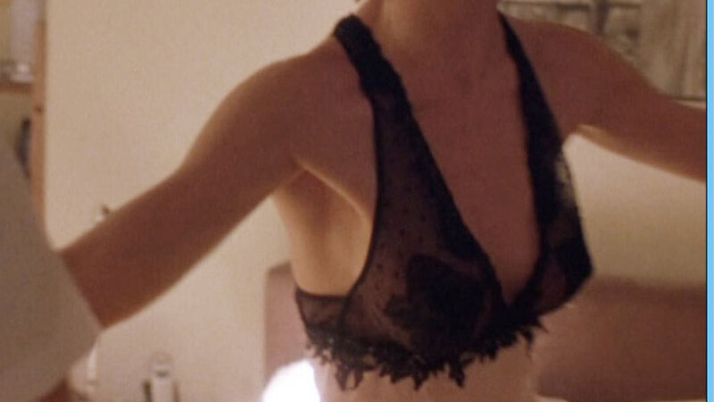 Sexiest Jennifer Love-Hewitt Scene in If Only. Sexy, black bra, brunette. 616855