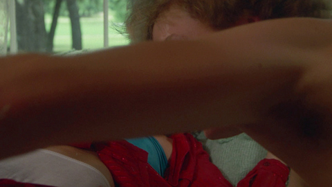 Sarah Holcomb in Caddyshack (1980) Underwear Blue Top Couple In Bed 685742
