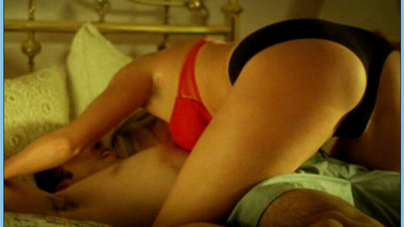 Hottest Rachel Hunter Scene in Final Move. Underwear, SFW, black panties. 640334