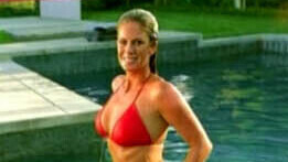 Hottest Rachel Hunter Scene in The Tyra Banks Show. Bikini, SFW, big breasts. 662384
