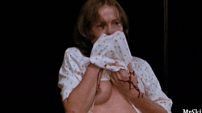 Isabelle Huppert Naked as Erika Kohut. Breasts, blood, brunette. 544515