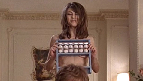 Sexiest Vanessa Kensington Scenes. Sexy, brunette, covering breasts up. 562822