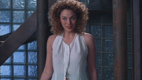 Virginia Madsen in Highlander II (1991) Sexy Brunette Curly Hair 689902