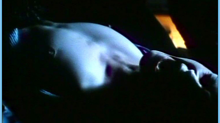 Francesca Neri Naked as Anna Meltzer. Breasts, blue light, hard nipples. 549417