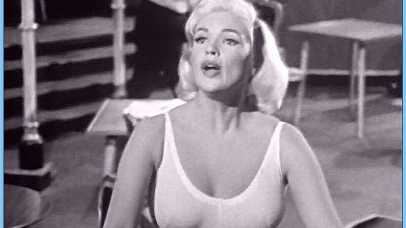Too Hot to Handle's Sexiest Scenes with Jayne Mansfield. Sexy, SFW, black and white. 614376
