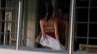 Sexiest Paula Marshall Scene in Nip/Tuck. Sexy, dark hair, shirtless man. 654451