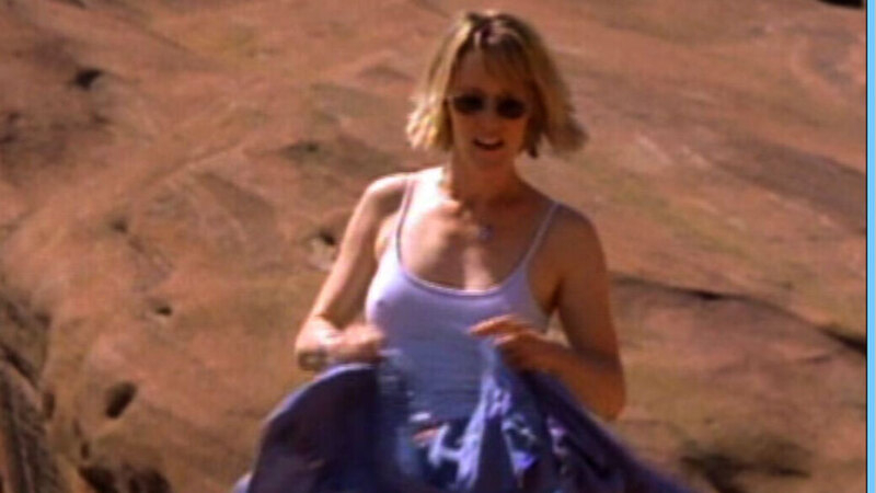 West of Here's Sexiest Scenes with Mary Stuart Masterson. Sexy, blue tank top, brunette. 587244