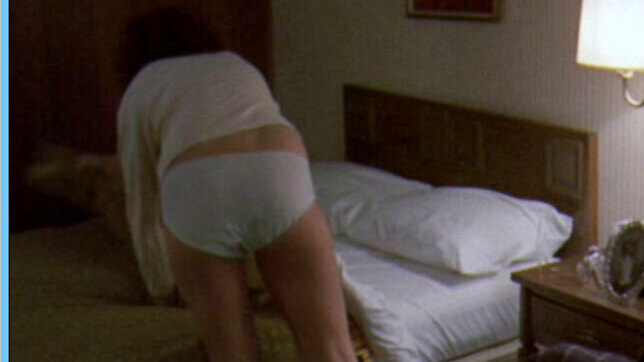 Hottest Melanie Mayron Scene in Harry and Tonto. Underwear, bent over, brunette. 548216