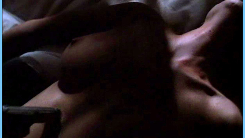 Mary DeBoya from Cat Chaser Naked. Breasts, head thrown back, laying down. 548435