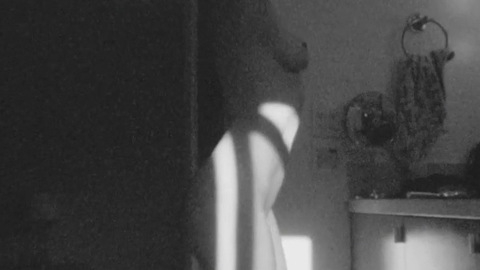 Rose McGowan in Wild Rose (2013) Breasts Bush Bathroom Black And White 732012