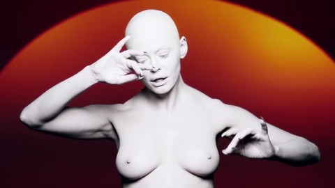 Rose McGowan Naked in RM486. Breasts, White, bald. 774205