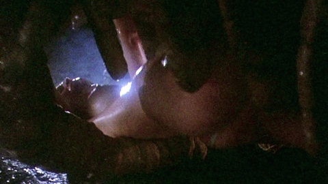 Taaffe O'Connell Naked in Galaxy of Terror. Breasts, Butt, blonde, covered in goo. 1008115