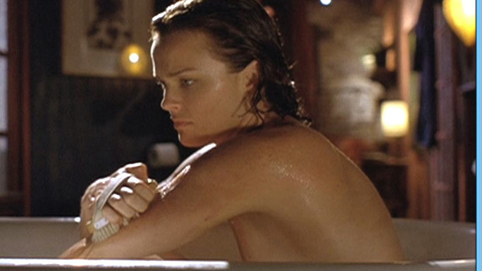 Sexiest Dina Meyer Scene in Deadly Little Secrets. Sexy, SFW, in bathtub. 589273