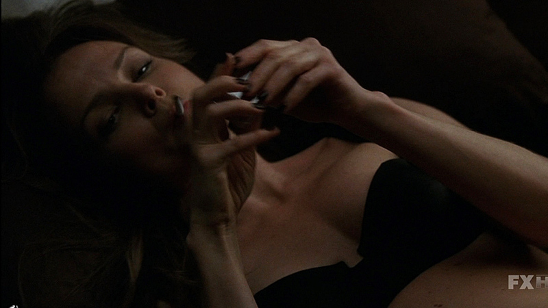 Nip/Tuck's Sexiest Scenes with Dina Meyer. Underwear, SFW, black bra. 666282