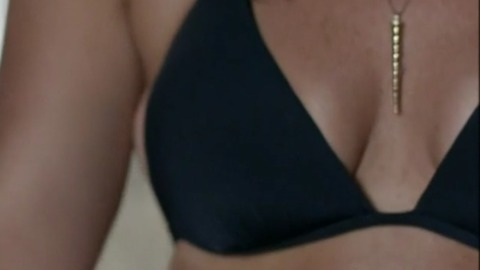 Dina Meyer in Lethal Seduction (2015) Bikini Sexy Bikini Black Bikini 769654