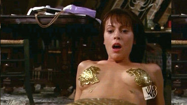 Hottest Alyssa Milano Scene in Charmed. Sexy, SFW, collage. 653576