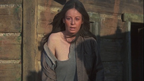 Sarah Miles Nude as Catherine Crocker. Breasts, brunette, loose top. 935054