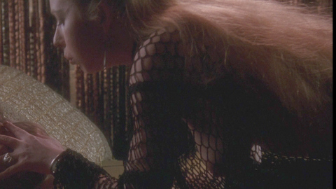 Helen Mirren Nude in Excalibur. Breasts, blonde, couple in bed. 694138