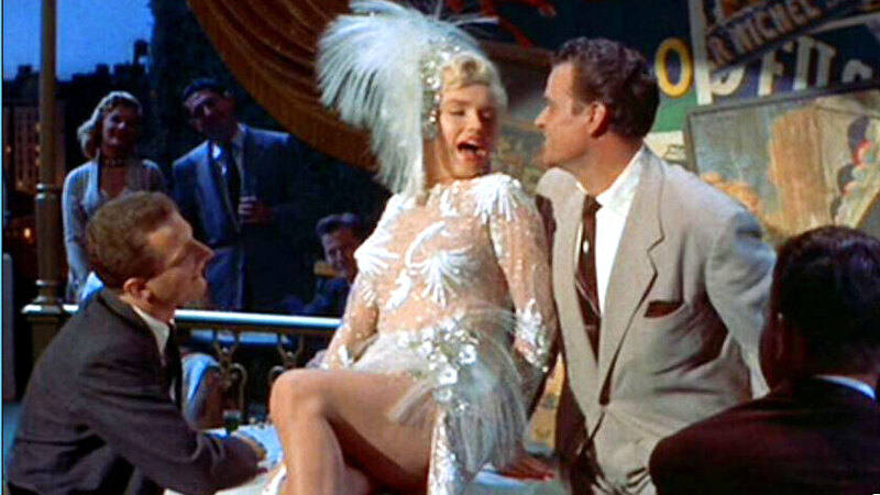 Sexiest Scenes of Vicky Hoffman / Vicky Parker from There's No Business Like Show Business. Sexy, SFW, big breasts. 585677