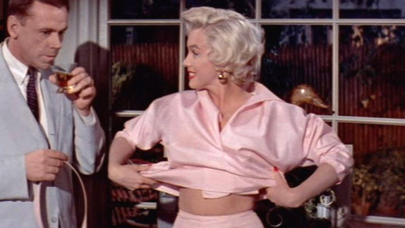 The Seven Year Itch's Sexiest Scenes with Marilyn Monroe. Sexy, blonde, couple. 585738