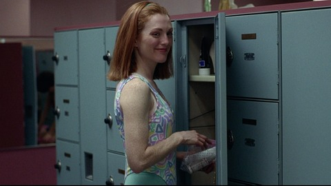 Julianne Moore in Safe (1995) Sexy Leotard Locker Room 753884