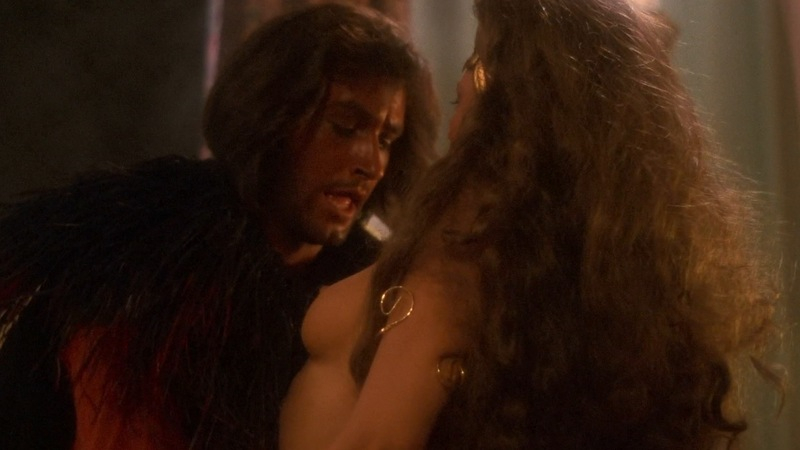 Nudes of Bar-Bro from The Sword and the Sorcerer. Breasts, brunette, couple. 698544