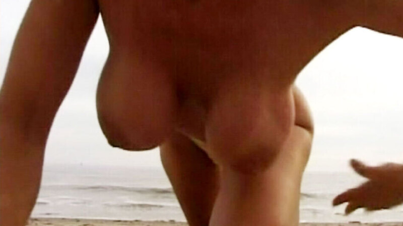 Shauna O'Brien Naked in Bare Naked Survivor. Breasts, close-up, crawling on all fours. 606619