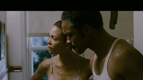 Hottest Thandiwe Newton Scene in The Pursuit of Happyness. Underwear, A-list, bathroom. 939836
