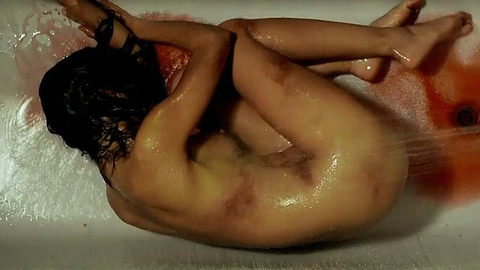 Thandiwe Newton Nude as Grace Travis. Breasts, Black, birds eye view. 725546
