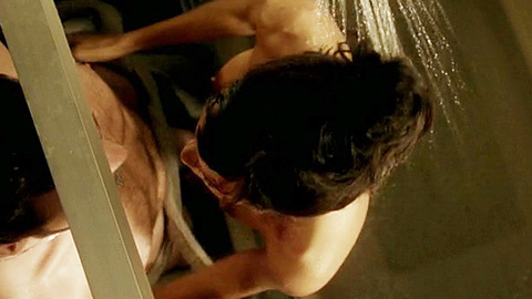 Thandiwe Newton in Rogue (2013-2017) Breasts Birds Eye View Black 725128