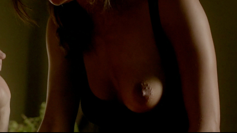 Grace Travis from Rogue Naked. Breasts, breast peeking out, brunette. 724169