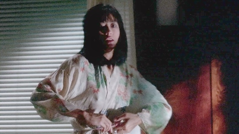 Julia Nickson in K2 (1991) Sexy Asian Getting Out Of Bed 1018019