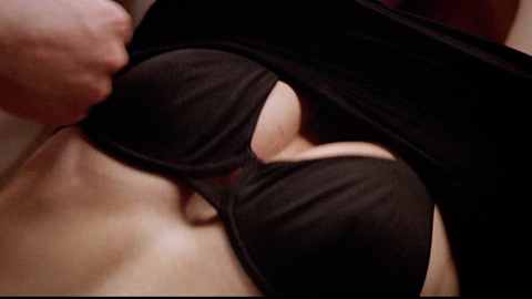 Gwyneth Paltrow in Proof (2005) Underwear Black Bra Cleavage 727133