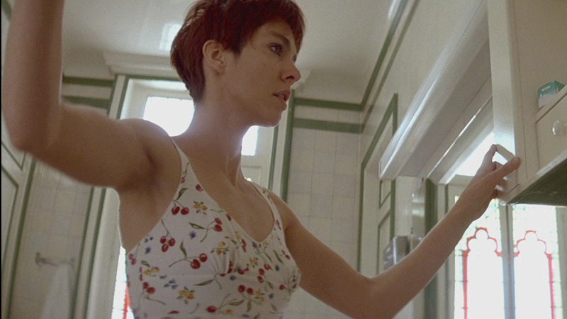 Sexiest Anne Parillaud Scene in La Femme Nikita. Underwear, SFW, floral bra. 691195