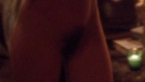 Marie from Innocent Blood Naked. Bush, brunette, candles. 821477