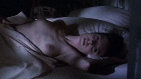 Mary-Louise Parker Nude as Dee. Breasts, dark, laying in bed. 708884