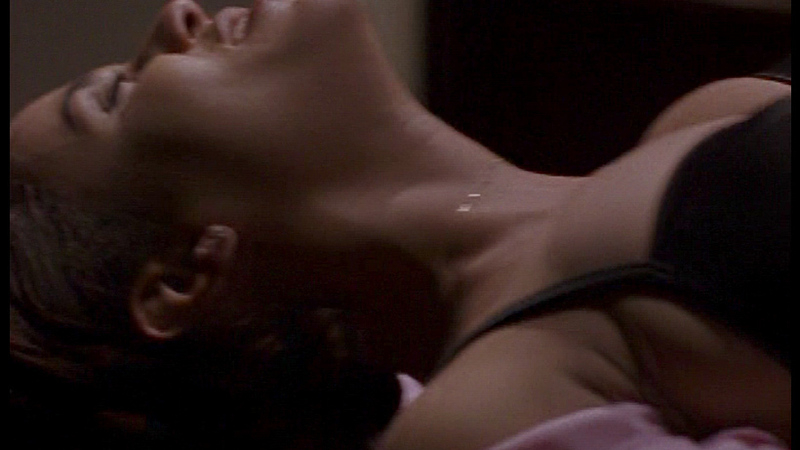 Hottest Nicole Ari Parker Scene in Soul Food. Underwear, black bra. 683522