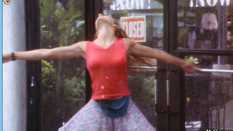 Sexiest Sarah Jessica Parker Scene in L.A. Story. Sexy, SFW, arms spread. 563035