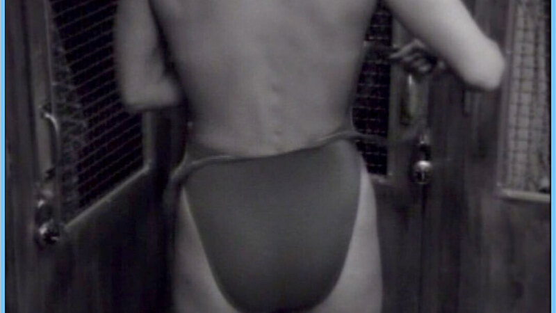 Sexiest Scenes of Lt. Stephanie Holden from Baywatch. Sexy, back exposed, black and white. 653081
