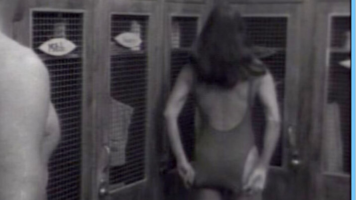 Baywatch's Sexiest Scenes with Alexandra Paul. Sexy, Locker Room, black and white. 653082