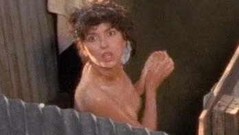 La Bamba's Sexiest Scenes with Elizabeth Peña. Sexy, brunette, shower. 747768
