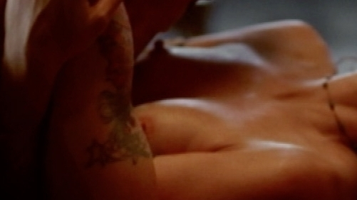 Dedee Pfeiffer Nude as Kirsten. Breasts, collage, man on top. 550322